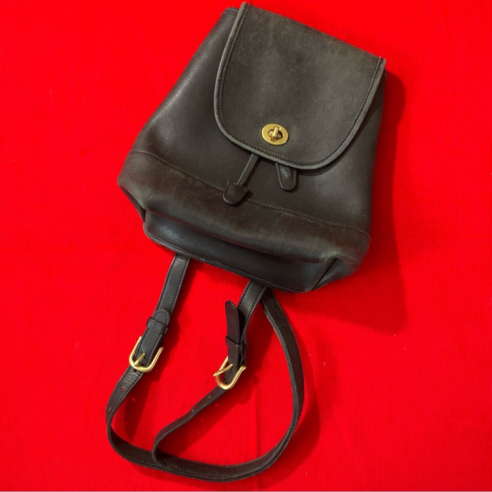 Special and unusual vintage coach blag sling bag